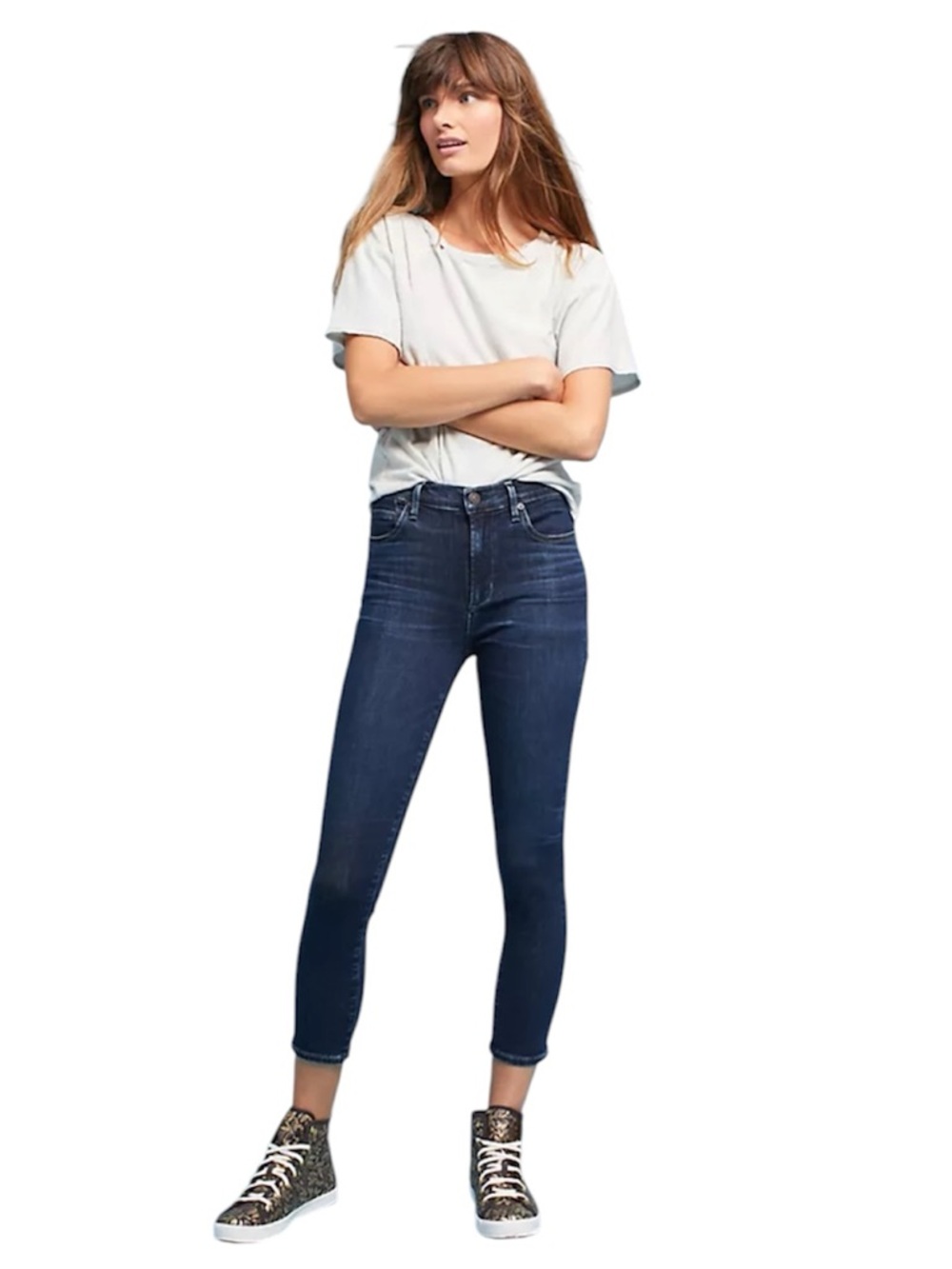 Citizens of Humanity Rocket Crop High Rise Skinny Jeans | Size 26